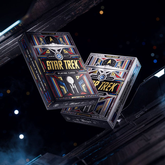 Star Trek premium speelkaarten Dark Edition (zwart)