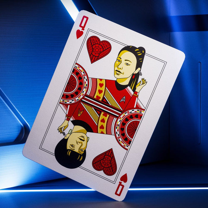 Star Trek premium speelkaarten Dark Edition (zwart)