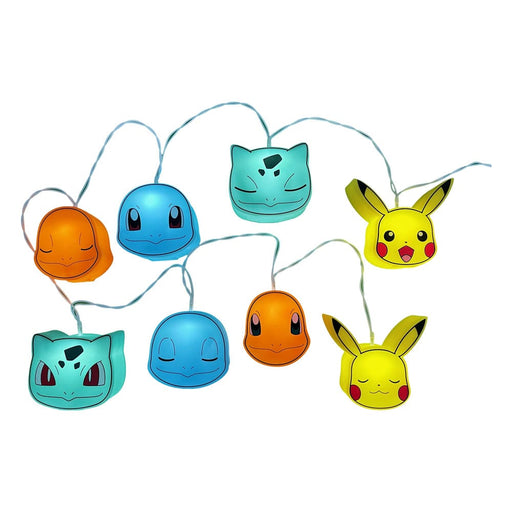 Pokémon LED-lichtslinger Pikachu & starterstrio