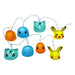 Pokémon LED-lichtslinger Pikachu & starterstrio