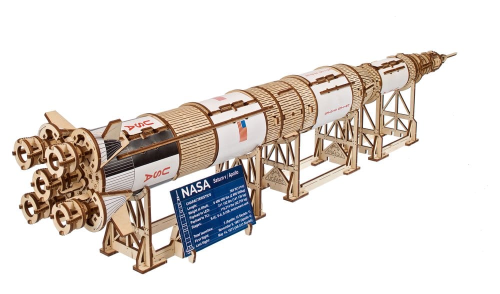 NASA Saturn V Wooden Model Kit