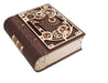 Boek der geheimen houten bouwpakket