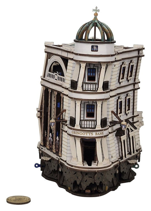 Harry Potter pista per biglie Banca Gringott kit di modellismo in legno
