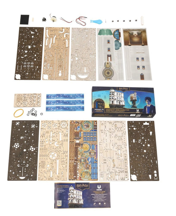 Harry Potter pista per biglie Banca Gringott kit di modellismo in legno