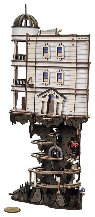 Harry Potter pista per biglie Banca Gringott kit di modellismo in legno