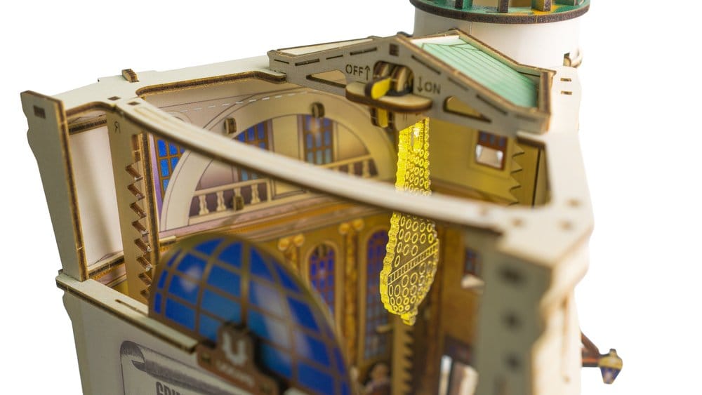 Harry Potter pista per biglie Banca Gringott kit di modellismo in legno