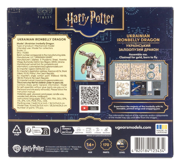Harry Potter Holzbausatz Ukrainischer Eisenbauch